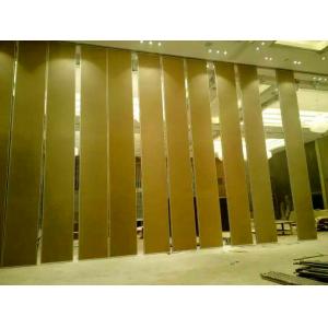 China Insulated Decorative Sliding Ceiling Panels , Meeting Room Wooden Partition Wall supplier