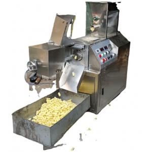 Popular mold custom corn chips puffed rings pop snack extruder machine