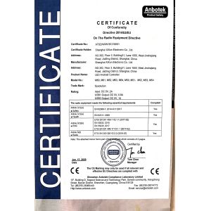 Shenzhen Xixun Cloud Technology Company Limited Certifications