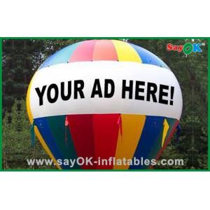 Custom Rainbow Inflatable Grand Balloon For Holiday Decorations