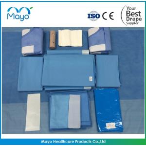 Sterilized Surgical Hip Drape Pack SMMS With Disposable Drapes And Gowns