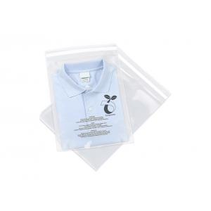 China Cornstarch Biodegradable Garment Bag Clothing Garment Poly Bags supplier