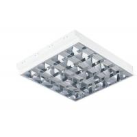 China Professional Office LED Ceiling Grid Lights T8 Grid Fixture SMD 2835 Chip on sale