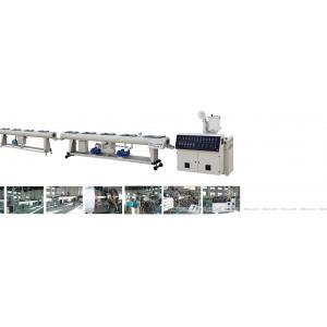 China Plastic PP PE PP Pipe Production Line 16 - 1200mm PE Plastic Water Pipe Extruder supplier