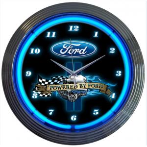 Pontiac Neon Light Clocks Input AC110 Neon Wall Clock Digital