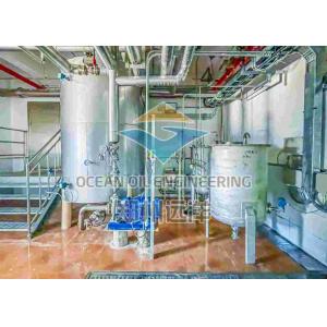 Fully Automatic Continuous Edible Oil Refinery Plant 10-5000 TPD For Oil Processing