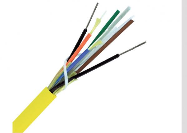 6 Core Indoor Breakout Fiber Optic Cable With 2.0mm Cable Inner