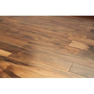 China smooth Small Leaf Acacia/Asian Walnut Engineered Hardwood Flooring supplier