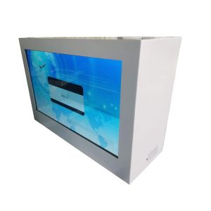 China Caja de pantalla LCD transparente 1080P, caja LCD translúcida pequeña, independiente wholesale