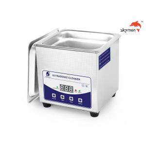 China SUS304 1.3 Liter Household Ultrasonic Cleaner 2.6 Tank For Diamond Ruby supplier