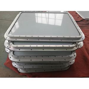 China Marine Aluminum Alloy Wheelhouse Window Weathertight Bolted Installation Type supplier