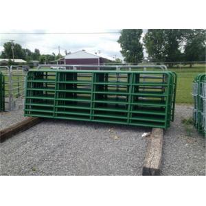 1800mm x 2100mm Horse Fence Round Pen 42mm O.D x 1.6 mm thickness Arena Corral Panel and Fram Gate Used In USA Market
