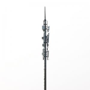 China 5g Q235b Self Supporting Antenna Tower , Galvanized Cell Phone Signal Booster Tower supplier