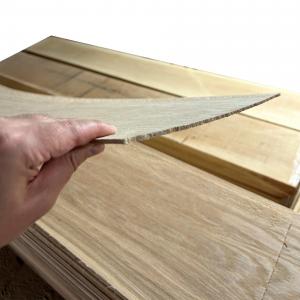 China Solid Oak Wood Sheets 3mm 4mm 5mm supplier