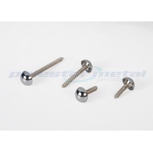 China ISO Specialty Hardware Fasteners M3 Brass Mirror Screws / Precision Brass Slotted Round Head Wood Screws supplier