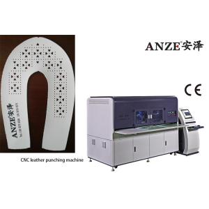 Electric Leather Perforating Machine / Fabric Shoe Upper CNC Perforating Machine
