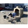 Buy cheap 2200 X 1500 X 1550mm Calf Housing Plastic Calf Shelters For Calves Sheep And Goats from wholesalers
