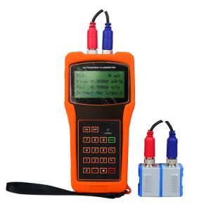 Portable Flowmeter / Totameter / Effusion Meter Handheld Ultrasonic Flow Meter Sensor