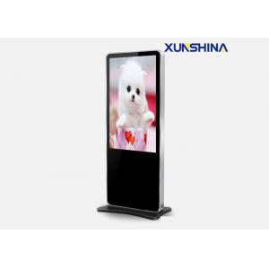 China Iphone Style Touch Screen Digital Signage for Retail , Full HD Vertical Kiosk supplier