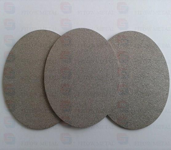 porous Ti sintered plates for high temperature gas separation