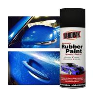 China 400ml Colorful Pearl Luster Rubber Spray Paint Removable Car Rubber Paint on sale