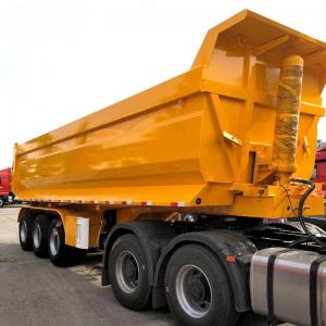 China ROHS Semi Truck Dump Trailer Tool Box Accessories Tractor Trailer Dump Trailer supplier