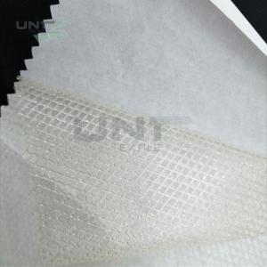 Two Layers Adhesive Fusible Web Net With Non Woven Release Paper For Bonding Clothing