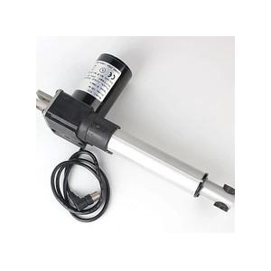 Black Linear Drive Small Bldc Motor 55W Max 6000N For Door Opener