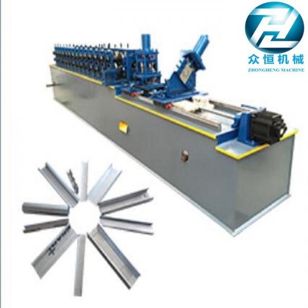 Galvanized Steel Metal Stud And Track Roll Forming Machine For C Z U L Channel