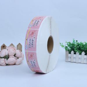 China Waterproof Custom Printed Vinyl Stickers Self Adhesive For Baby Wipes supplier