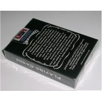 China Paper Invisible Jack Daniel's Marked Barcode Playing Cards For Poker Reader and Scanners on sale