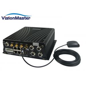 China Sim Card Car Camera Mobile Vehicle Digital Video Recorder 4ch 3G With HDMI Input supplier