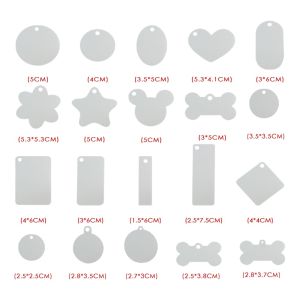 China 可愛い漫画のペンダント クリエイティブな犬のタグ サブライメーション空白 オーダーメイド サブライメーション空白 wholesale