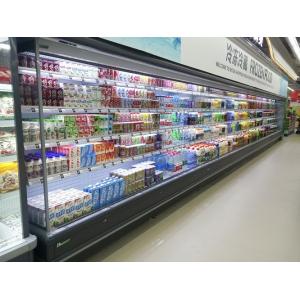 China Supermarket Vegetable Multideck Open Chiller / Display Refrigerator Energy Saving supplier