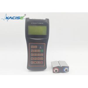 Handheld Fluid Level Meter Ultrasonic Flow Transducer With SD Card Function