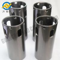ISO9001 Tungsten Carbide Tube Multistage Centrifugal Pump Shaft Sleeve With Inner Petal-3 Flaps