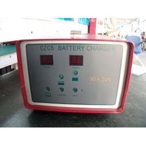 China Stacker / Pallet Truck 24V Industrial Battery Charger With High Brightness LEDs supplier