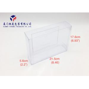 China Offset Printing On Front Side Clear Box Packaging For Bath Gift Set 17.6cm Height supplier