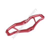 China CNC Machining Parts Custom Scooter Parts Aluminum Parts Processing Red Oxidation on sale