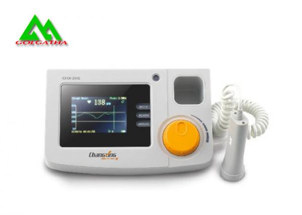 Fetal Heartbeat Detector Medical Ultrasound Equipment For Heart Rate Monitoring