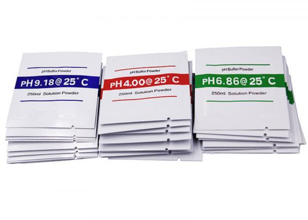 4.01-6.86-9.18 PH Buffer Powder , PH Calibration Solution Packets