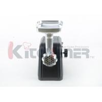 China Stainless Steel Electric Meat Mincer Machine , Kitchen Small Meat Grinder With 3 Stuffing Tubes on sale