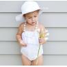 Angou baby girls cute rompers INS lace pretty jumpsuits infant toddler girls