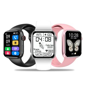 China Square 1.75inch Full Touch Smartwatch Blood Pressure Monitoring supplier