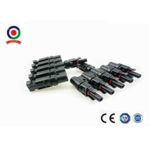 China High Voltage Load Capability  Branch Connector 1 To 5 Male Female For PV Module supplier