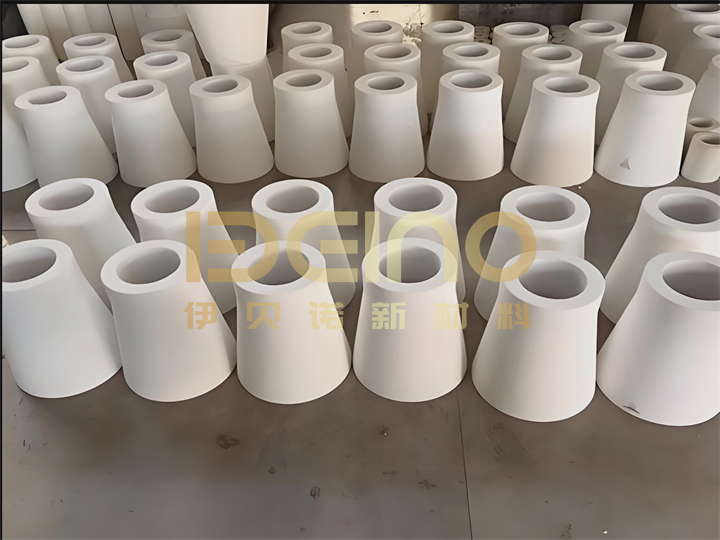 Tubes coniques en céramique d'aluminium pour les tuyaux de boue et de cendres volantes pour l'exploitation minière