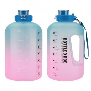 2022 Big Capacity Portable Colorful 2.5L BPA Free Water Bottle Custom Logo Half Gallon Water Sport Cup
