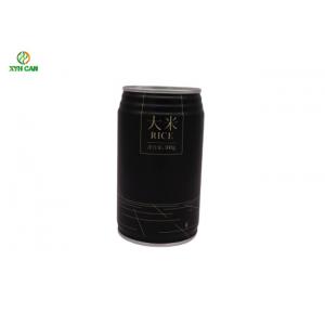 Beverage Tin Can Energy Health Beverage Round Tin Can with Lid Partial Openning Oem Service