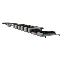 Fully Automatic Folder Gluer Machine 42KW High Speed Folding And Gluing Machine