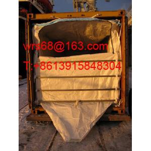 China 20 foot PP woven rice dry bulk container liners with conveyor belt loading wholesale